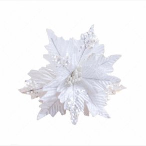 Dekorasjonsblomst Hvit